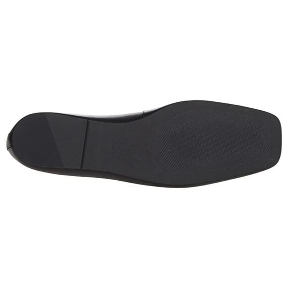 NWT Clarks(R) Women Pure Ballet 2 Flat in Black Leather- Size 6 - Picture 3 of 3